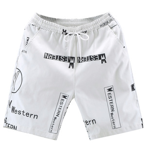 Short d'été taille haute pour homme New Ice Silk Quick Dry Beach Casual Pants - Product Image 1