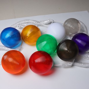 Luci a Stringa LED per Esterni <span class=keywords><strong>con</strong></span> Globo Acrilico da 6 Pollici, 9 Colori, per Patio, <span class=keywords><strong>Tenda</strong></span>, Natale e Campeggio - Product Image 2