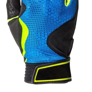 Best Quality Leather Baseball Batting Gloves QASWA SPORTS <b>Hook</b> Loop Closure Training Entertainment Use Customizable Breathable - Product Image 5