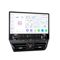16.8" Pemutar DVD Mobil Android 13 Radio Layar Sentuh Navigasi GPS Carplay Android Auto Head Unit Monitor untuk Prado 2010-2022