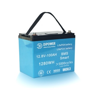 Stock DE LA UE Lifepo4 Caja de batería 3,2 V 100Ah Célula de iones de litio 12,8 V <span class=keywords><strong>120Ah</strong></span> Batería dividida para sistema solar y electrodomésticos - Product Image 2