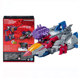 Figurine d'action Transformers <span class=keywords><strong>Starscream</strong></span> Studio Series 06 de Hasbro, personnage du film, robot déformable, jouet parfait pour les enfants et les collectionneurs - Product Image 5