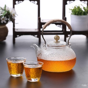 Modern Borosilicate Glass Kung Fu <b>Tea</b> <b>Set</b> with Whistling Double Wall Teapot Portable Eco-Friendly Durable Coffee & <b>Tea</b> <b>Set</b> - Product Image 6