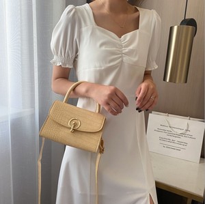 2024 Summer Ladies' Fashion Cross <strong>Shoulder</strong> <strong>Bag</strong> Square Stone Pattern PU <strong>Leather</strong> <strong>Women's</strong> Messenger <strong>Bag</strong> - Product Image 3