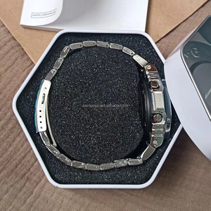 Montre de sport série <span class=keywords><strong>G</strong></span>, montres antichoc, <span class=keywords><strong>bracelet</strong></span> noir et blanc <span class=keywords><strong>pour</strong></span> Ga2100 Ga5600 Gm2100 Ga110, montres <span class=keywords><strong>pour</strong></span> hommes - Product Image 2
