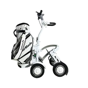 ESWING10インチ折りたたみ式2400W4輪電動ゴルフスクーターシート付き