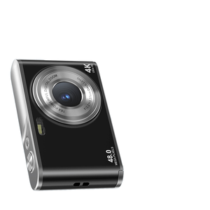 กล้องดิจิตอลพกพาใหม่ปี 2025 ความละเอียดภาพ HD 48 พิกเซล วิดีโอ 4K เลนส์คู่ หน้าจอ LCD 2.8 นิ้ว ของขวัญสำหรับวัยรุ่น - Product Image 1