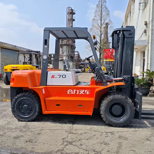 Carretilla Elevadora Diésel Usada HELI 7FD30 8FD30 K70 Fgzn30 de 2.5/3/4/5/7/10/15/16/25/30 Toneladas con Triple Mástil en Venta en Shanghái - Product Image 1