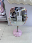 Double-Sided <b>Square</b> Vanity <b>Mirror</b> Plastic Frame Tabletop Home Use Modern Design 1x Magnification - Product Image 3
