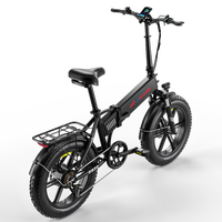 Vélo électrique pliable 250W, 48V 13Ah, autonomie 100KM, pneus larges 20x4.0, 7 vitesses, pour adulte, usage urbain, entrepôt UE