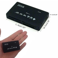 Lector de Tarjetas de Memoria Externo USB 2.0 Todo en Uno, 26 en 1, Adaptador de Alta Velocidad, Estilo Caja de Cifrado para PC, Computadora Portátil, Tableta