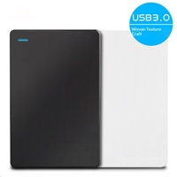USB3.0 Hard Drive Eksternal Portabel 1TB 2TB 4TB 5TB Tekstur Anyaman 500g Disk Penyimpanan Kecepatan Tinggi Untuk PS4 Laptop Grosir