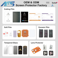 Protection d'Écran en Verre Trempé AFS 180 Confidentiel Anti-Espionnage 9H pour iPhone 17 16 15 14 13 12 XR XS 8 Pro Max