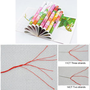 Kit de point de croix <span class=keywords><strong>Aida</strong></span> NKF fait à la main avec motif d'artisanat folklorique imprimé à l'aiguille sur <span class=keywords><strong>toile</strong></span> 14 pièces - Product Image 6