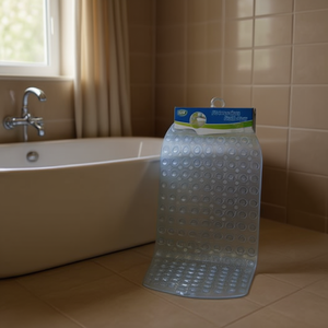 Tappetino antiscivolo trasparente per bagno Mnj, 1 pezzo, antiscivolo per protezione del pavimento della vasca e della doccia - Product Image 3