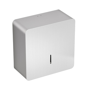 Distributeur de serviettes à main en <span class=keywords><strong>papier</strong></span> hygiénique de forme carrée en acier inoxydable 304 mural pour salle de bain commerciale - Product Image 6