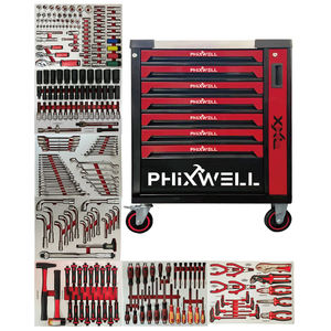 फैक्ट्री डायरेक्ट सेल टूल सेट हैवी ड्यूटी टूल कार्ट ट्रॉली गैराज टूल कैबिनेट चेस्ट <span class=keywords><strong>DIY</strong></span> 6-7 ट्रे के साथ वर्कशॉप स्टोरेज के लिए - Product Image 5