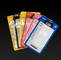 Sacs en plastique refermables pour l'emballage d'accessoires de téléphonie mobile - Sacs en polyéthylène transparents auto-adhésifs pour étuis de téléphone, chargeurs, câbles