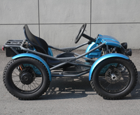 Quadricycle électrique tout-terrain à 4 roues avec pneus larges 48V <45 km/h vitesse maximale