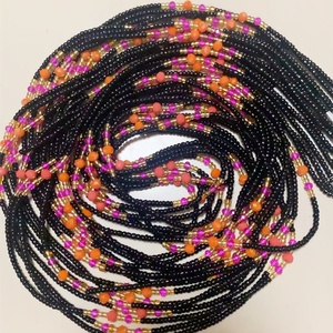 Nuova Collezione 2025: Catena da Vita Africana - Catena per il Corpo Bohemien da 50 Pollici con Chiusura a Nastro, Catena da Spiaggia, Perline da Vita all'Ingrosso - Product Image 3