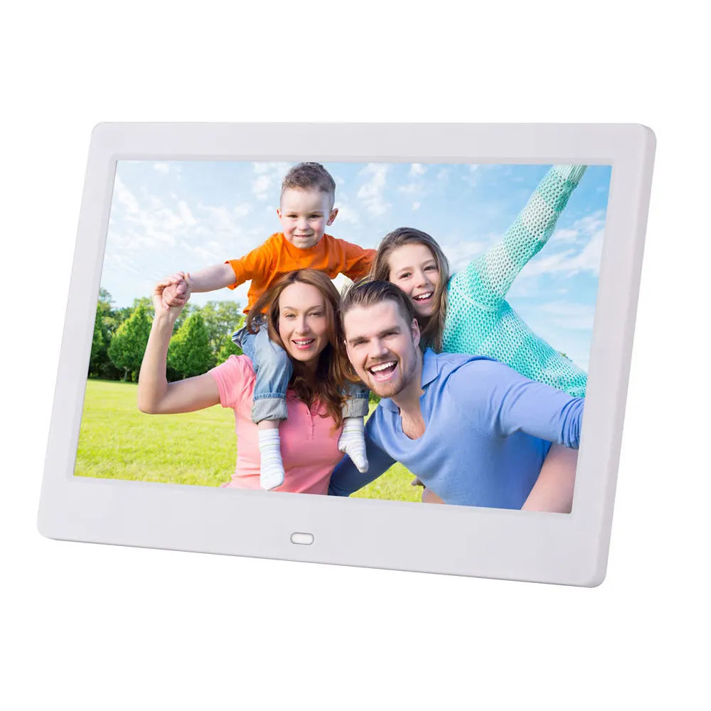 OEM Shenzhen IPS panel 10 inch digital frame photo and video mp3 mp4 movie 10.1 inch photo frame digit rohs manual