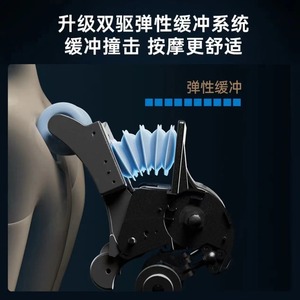 Sillón de Masaje Eléctrico 3D de Doble Carril con Movimiento de Cápsula Espacial para Alivio de Hombros - Product Image 3