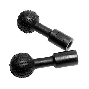 Spherical Spiked Grinding Head 40mm Ball 14mm 10mm Shank For Wood Carving Electric <b>Grinder</b> <b>Metal</b> Polishing Tool - Product Image 2