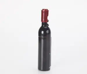 멀티 컬러 병 모양 와인 오프너 와인 병 코르크 마개