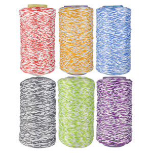 Hot Bán 100 Polyester <span class=keywords><strong>Dty</strong></span> <span class=keywords><strong>300D</strong></span> Tái Chế Pha Trộn Xoắn Lau Sợi Sàn Làm Sạch Đan Sợi Nhỏ Sợi Để Làm Lau - Product Image 5