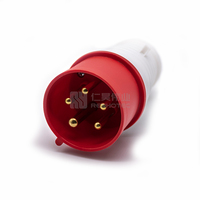 Prise de courant industrielle 380 volts 16 ampères 4 broches ip67 1phase 2phase 3phase