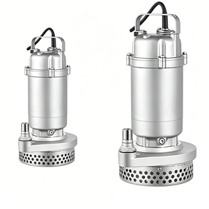 <span class=keywords><strong>Pompe</strong></span> submersible monophasée QDX en acier inoxydable 316, 220V, 6m³/h, <span class=keywords><strong>pour</strong></span> alimentation en eau domestique, avec tuyauterie de 40mm et hauteur de refoulement de 24m - Product Image 1