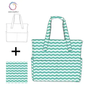 Oversized Beach Bag Custom Tote Bag Mommy Travel Large Beach Weekender Big Large Beach Printed Custom All Over Print Tote Bag