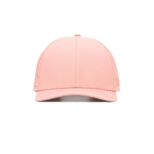 หมวกแก๊ปเบสบอลแบบ Snapback ผ้าโพลีเอสเตอร์กันน้ำ ตกแต่งด้วยแผ่นยาง TCAP China Custom - Product Image 2