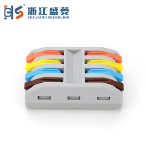 Соединитель кабельный промышленный универсальный CZLS-224, 4-полюсный, винтовое соединение, быстрый, компактный, для быстрой проводки, 32А, 20-8 - Product Image 3