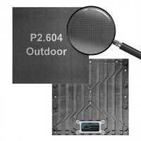 Módulo de Pantalla LED para Escenarios de Alta Definición Ootdoor P2.604, Panel de 250x250 mm, 7680 Hz de Píxeles, para Pantallas LED de Alquiler para Escenarios