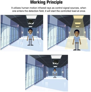 ES-P14B MINI Âm Trần PIR Cảm Biến Chuyển Đổi Ánh Sáng Prescence Cảm Biến - Product Image 6