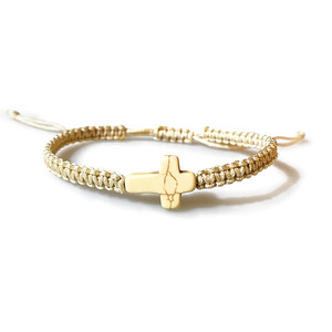 Vente en gros de bracelets et de bracelets tressés croisés en pierre naturelle ajustables à la mode bijoux à breloques pour hommes et femmes cadeaux - Product Image 5