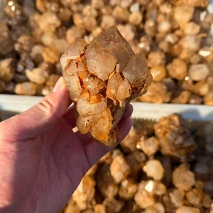 Cristallo di Quarzo Naturale del Madagascar, Raro Cluster di Quarzo Fenster per Arredamento e Meditazione, <span class=keywords><strong>Guarigione</strong></span> Reiki - Product Image 2