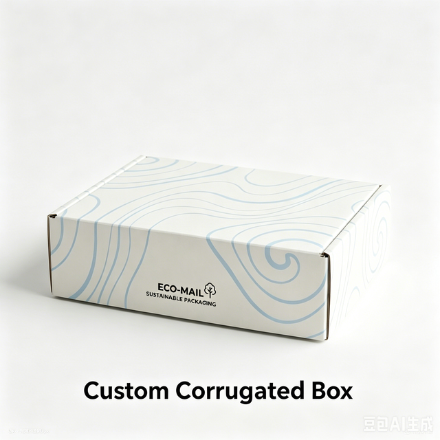 Printed Mailer Box With Solid Build With Bespoke Solution With Branded Presentation With Kraft Paper Texture With Recyclable