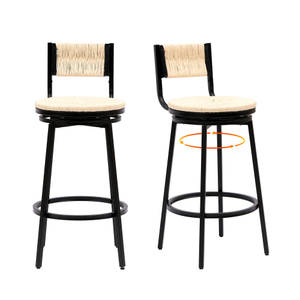 Wholesale Price Modern High <b>Bar</b> Chairs Wooden Metal Design for Home <b>Bar</b> Hotel & Restaurant Kitchen Dining Adjustable Features - Product Image 4