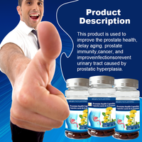 Capsules molles pour la santé de la prostate masculine 2026 – Extrait naturel de plantes 500mg – 60 gélules pour adultes – Déconseillé aux femmes enceintes
