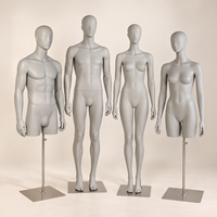 Mannequin Homme Musclé Luxe Noir Chrome Or Rose Debout/Assis pour Vitrine de Magasin de Vêtements – Vente en Gros