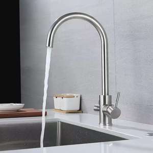 <span class=keywords><strong>Robinet</strong></span> de cuisine moderne à poignée unique NES-SD79 Finition bronze <span class=keywords><strong>Robinet</strong></span> d'évier coulissant en céramique chaude et froide <span class=keywords><strong>Lavabo</strong></span> à extension anti-éclaboussures - Product Image 4