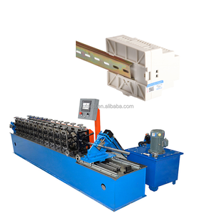 Steel Din rail channel cold roll forming machine supplier