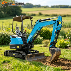 Envío gratuito CE/EPA mini excavadora nueva, mini excavadora compacta de 2.5 toneladas, excavadora de cadenas 360 °   Mini excavadora rotativa - Product Image 5