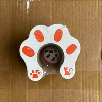 Arbre à chat ondulé avec griffoir, hauteur réglable, durable, sans poussière, anti-chute de poils, style mignon pour chats