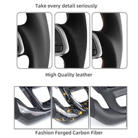 Accessoires Volkswagen VW, volant entièrement en cuir pour Polo Golf 6 GTD Jetta Tiguan Passat B7 B8 GTI GTI R GTD Golf7 Mk7
