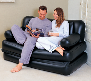 Bedroom Furniture 5 in 1 Inflatable <strong>air</strong> <strong>Sofa</strong>, Inflatable <strong>Sofa</strong> <strong>Bed</strong>, Durable Multi-function PVC <strong>Sofa</strong> <strong>Bed</strong> - Product Image 2