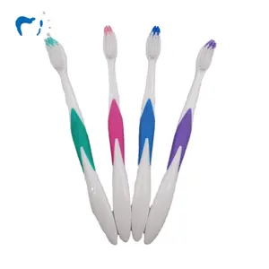 White Handle Soft Bristles Adult Toothbrush