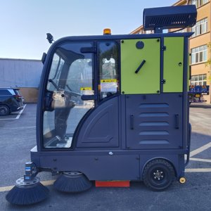 Balayeuse à batterie au lithium écologique |   Nettoyeur de rue électrique <span class=keywords><strong>silencieux</strong></span> pour le nettoyage des centres de villégiature <span class=keywords><strong>et</strong></span> des terrains de golf - Product Image 3